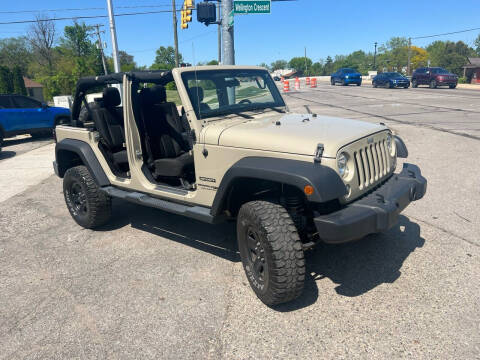 2018 Jeep Wrangler JK Unlimited for sale at 1 Price Auto in Mount Clemens MI