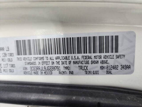 2018 RAM 3500 Laramie