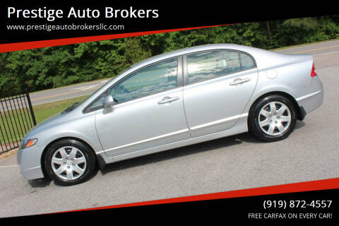 2011 Honda Civic for sale at Prestige Auto Brokers in Raleigh NC