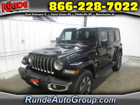 2022 Jeep Wrangler Unlimited for sale at Runde PreDriven in Hazel Green WI