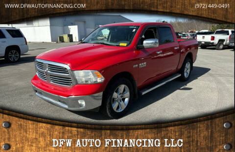 2013 RAM 1500 for sale at Bad Credit Call Fadi in Dallas TX