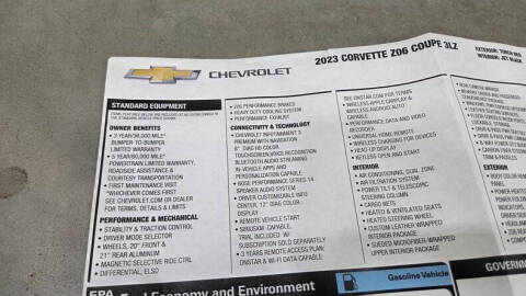 2023 Chevrolet Corvette Z06