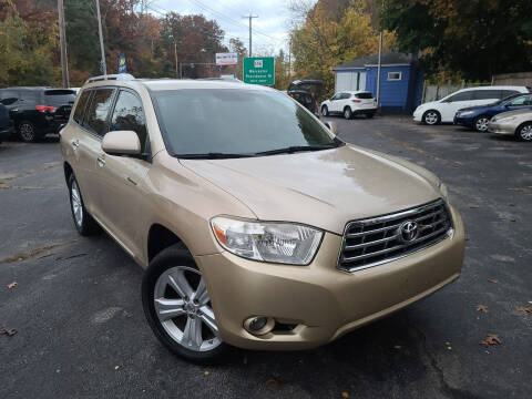 2008 Toyota Highlander for sale at Mass Motor Auto LLC in Millbury MA