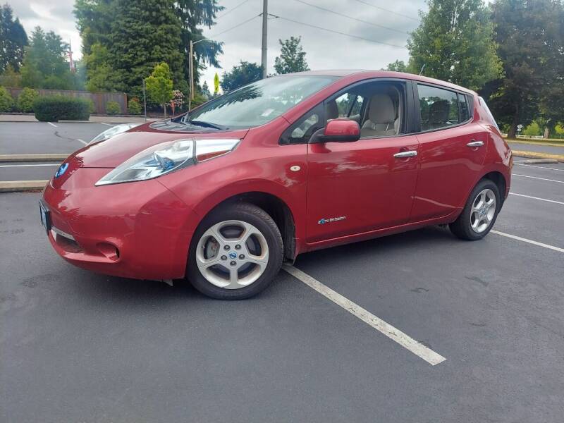 2012 Nissan LEAF for sale at Redline Auto Sales in Vancouver WA