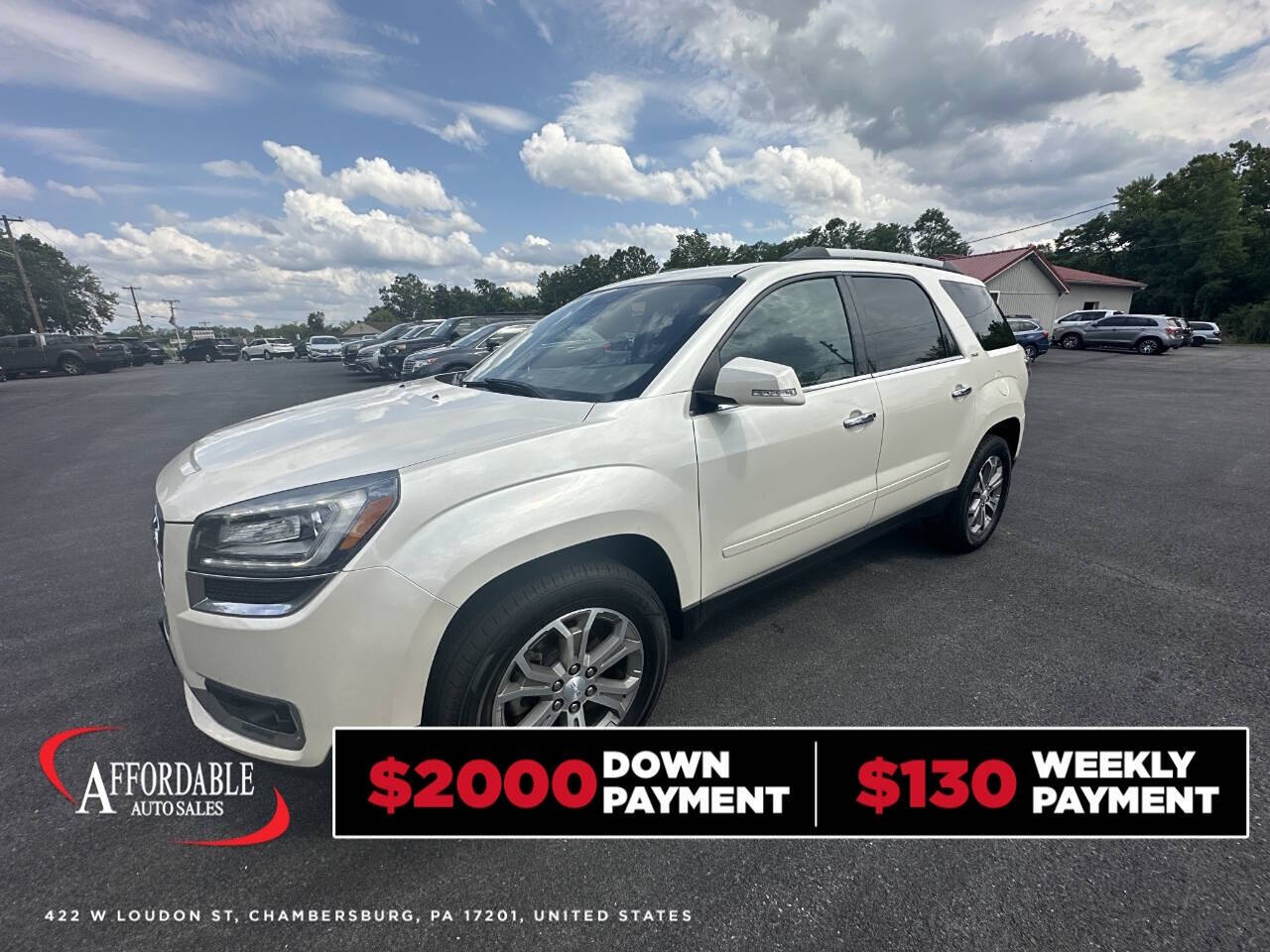 2015 GMC Acadia for sale at Chambersburg Affordable Auto in Chambersburg, PA