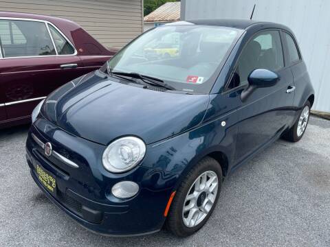 2015 FIAT 500 for sale at Bobbys Used Cars in Charles Town WV