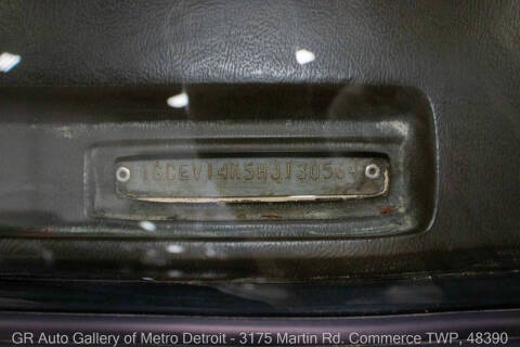 1987 Chevrolet R/V 10 Series V10