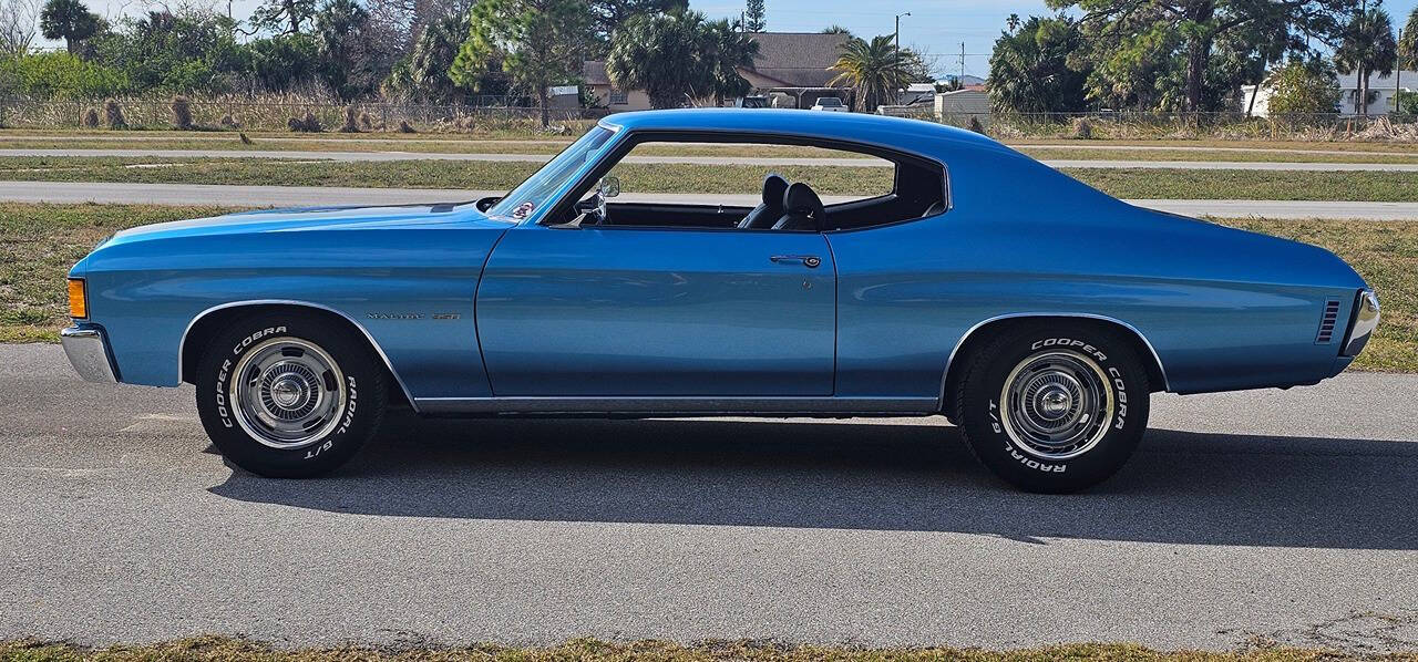 1972 Chevrolet Chevelle for sale at FLORIDA CORVETTE EXCHANGE LLC in Hudson, FL