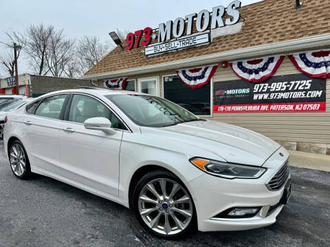 2017 Ford Fusion for sale at 973 MOTORS in Paterson NJ