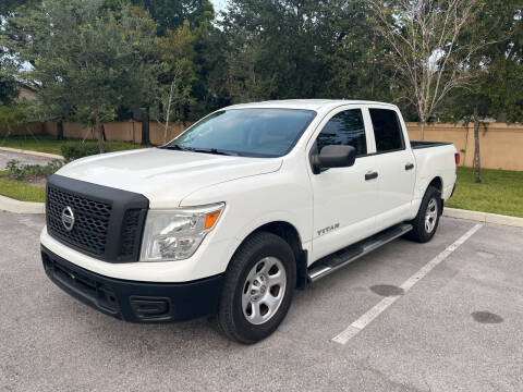 2017 Nissan Titan for sale at Eden Cars Inc in Hollywood FL