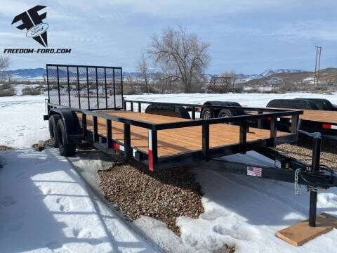 2022 FF OFFROAD 7x18 Tandem Axle for sale at Freedom Ford Inc in Gunnison UT