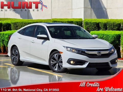 2016 Honda Civic for sale at Hunt Auto Sales in National City CA