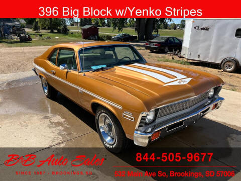 1972 Chevrolet Nova for sale at B & B Auto Sales in Brookings SD