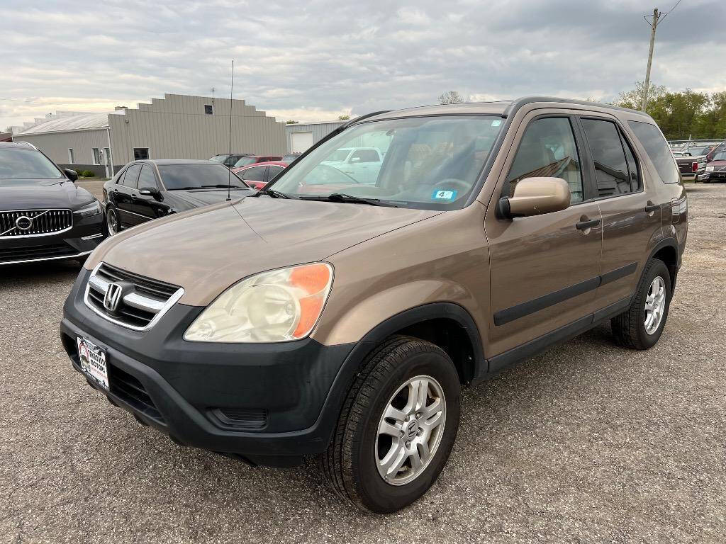 Tan 2002 Honda CR-V EX AWD EX 4dr SUV 1