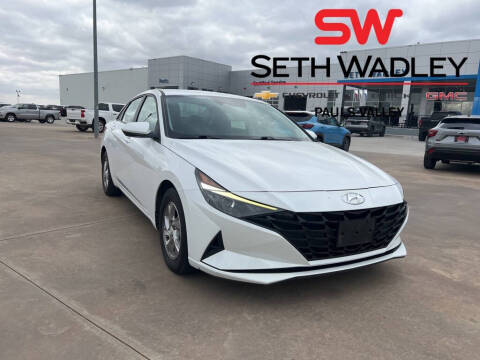 2021 Hyundai Elantra for sale at Seth Wadley Chevy Perry in Perry OK