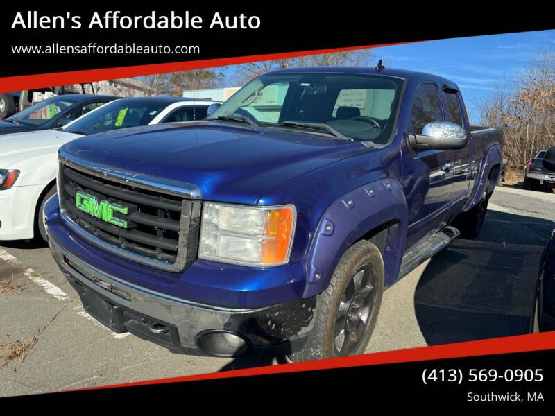 2010 GMC Sierra 1500 for sale at Allen's Affordable Auto in Southwick MA