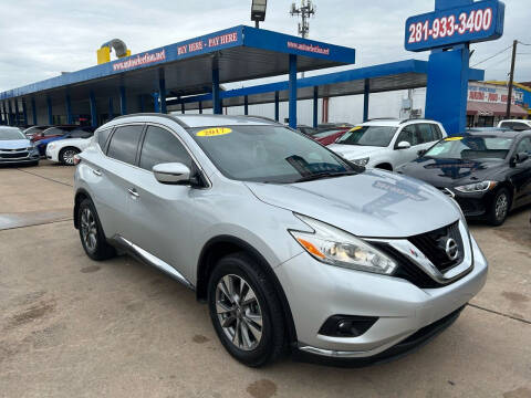 2017 Nissan Murano for sale at Auto Selection of Houston in Houston TX