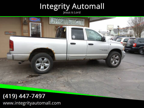 2005 Dodge Ram 1500 for sale at Integrity Automall in Tiffin OH