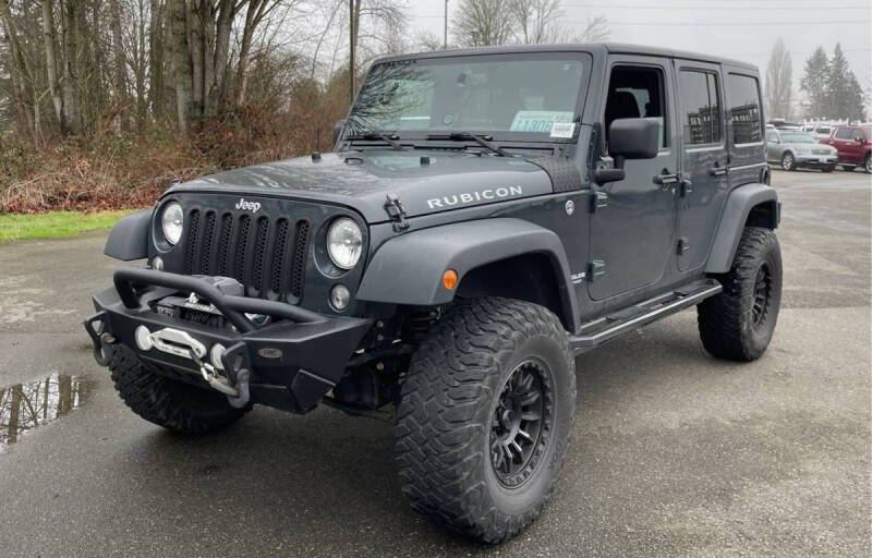 2017 Jeep Wrangler Unlimited for sale at Mega Auto Sales in Wenatchee WA