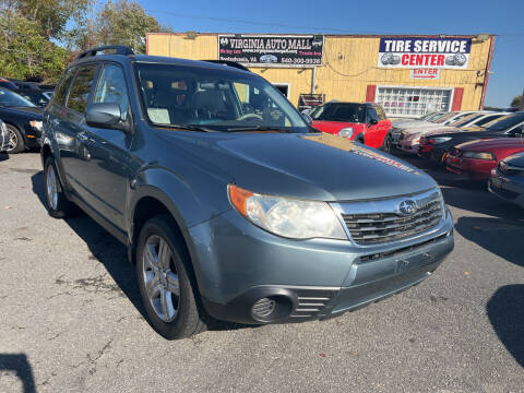 2010 Subaru Forester for sale at Virginia Auto Mall in Woodford VA