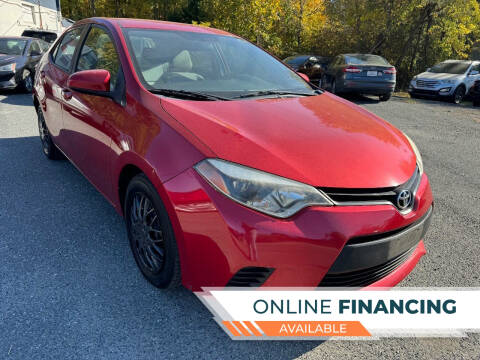 2014 Toyota Corolla for sale at High Rated Auto Company in Abingdon MD