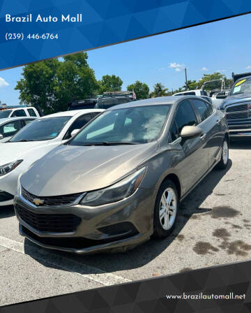 2018 Chevrolet Cruze for sale at Brazil Auto Mall in Fort Myers FL