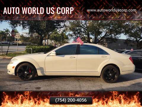 2013 Mercedes-Benz S-Class for sale at Auto World US Corp in Plantation FL