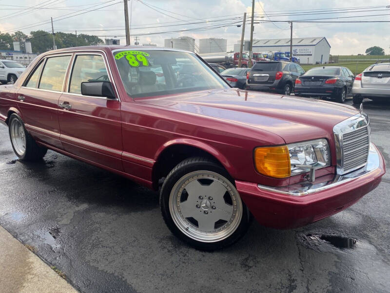 1989 Mercedes-Benz 560-Class for sale at JACOBS AUTO SALES AND SERVICE in Whitehall PA