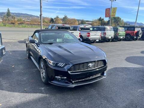 2017 Ford Mustang for sale at Sager Ford in Saint Helena CA