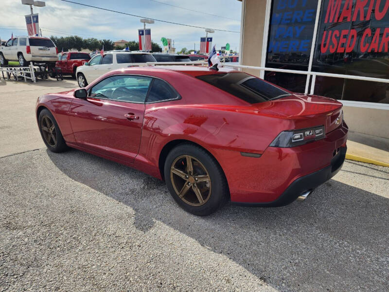 Used 2015 Chevrolet Camaro 1LS with VIN 2G1FA1E3XF9168218 for sale in Houston, TX