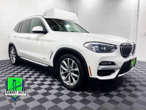 2018 BMW X3 for sale at Sunset Auto Wholesale in Tacoma WA