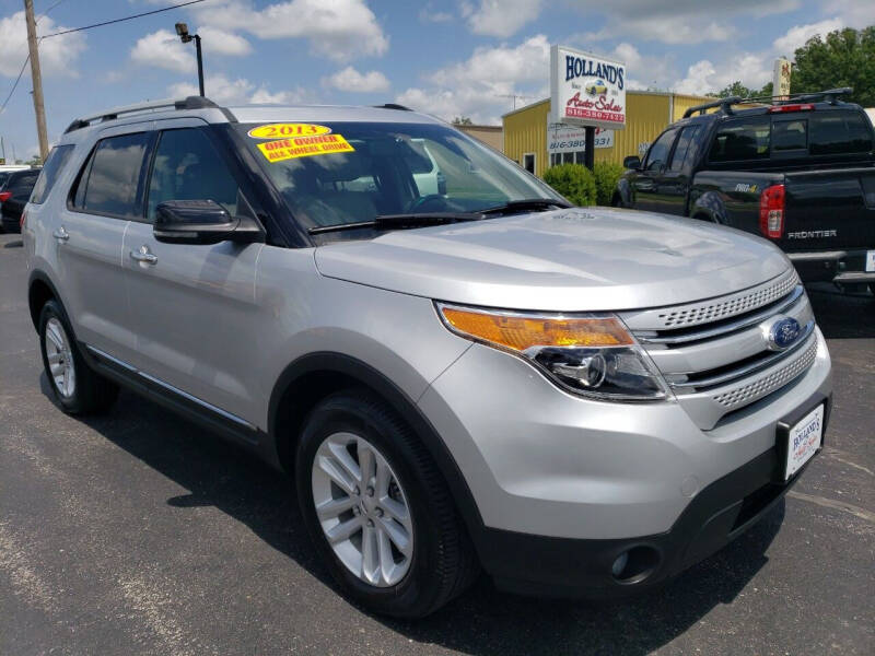2013 Ford Explorer for sale at Holland's Auto Sales in Harrisonville MO