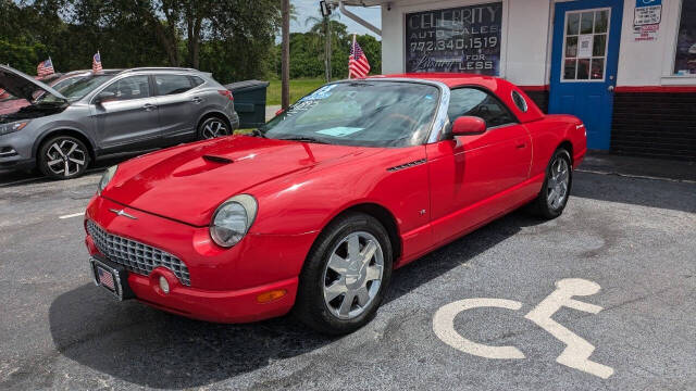 2003 Ford Thunderbird for sale at Celebrity Auto Sales in Fort Pierce, FL