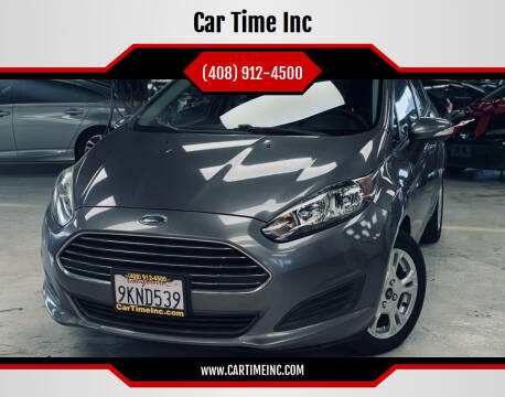 2014 Ford Fiesta for sale at Car Time Inc in San Jose CA