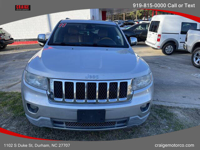 2011 Jeep Grand Cherokee for sale at CRAIGE MOTOR CO in Durham NC