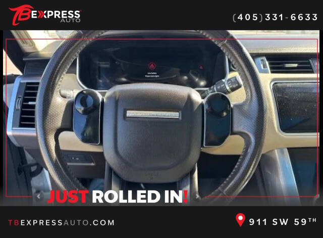 2019 Land Rover Range Rover Sport HSE