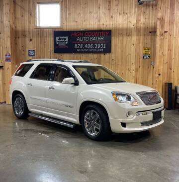 2012 GMC Acadia for sale at Boone NC Jeeps-High Country Auto Sales in Boone NC