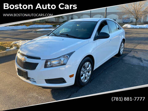 2012 Chevrolet Cruze for sale at Boston Auto Cars in Dedham MA