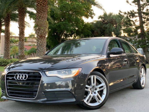 2015 Audi A6 for sale at HIGH PERFORMANCE MOTORS in Hollywood FL