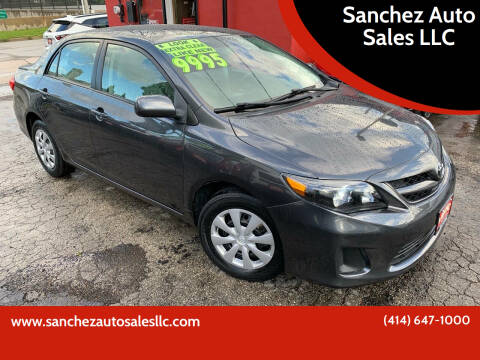 2011 Toyota Corolla for sale at Sanchez Auto Sales LLC in Milwaukee WI