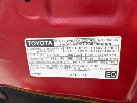 2011 Toyota Prius Two