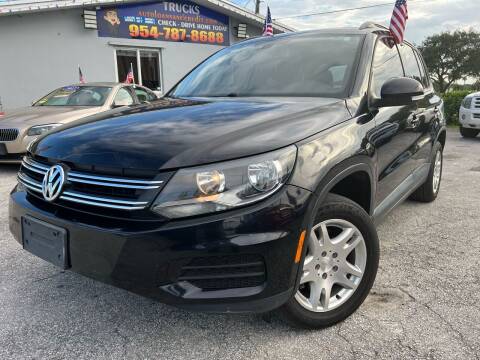 2016 Volkswagen Tiguan for sale at Auto Loans and Credit in Hollywood FL