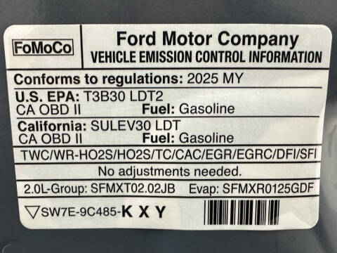 2025 Ford Escape Platinum