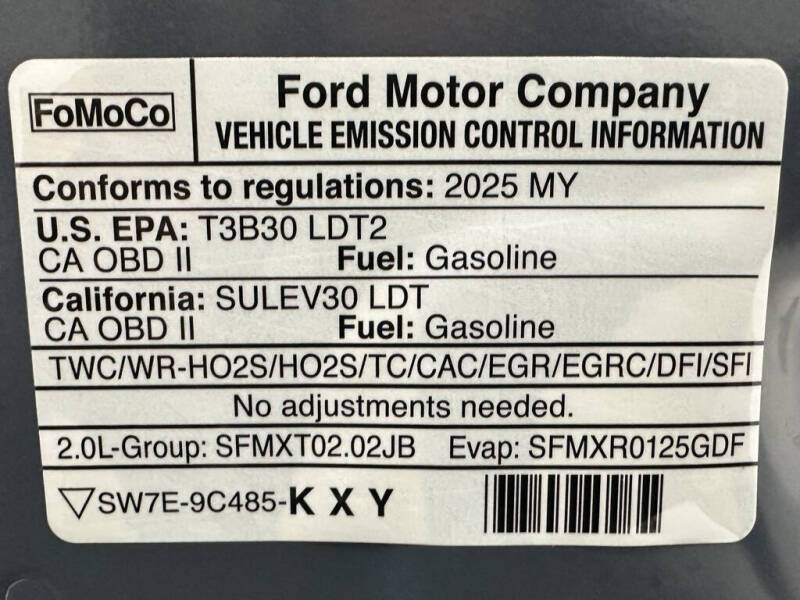 2025 Ford Escape Platinum