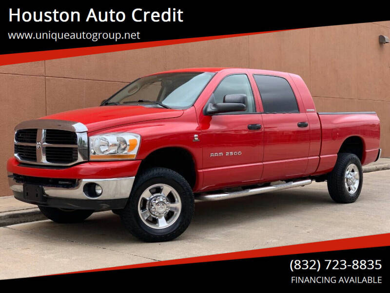 2006 Dodge Ram Pickup 2500 for sale at Houston Auto Credit in Houston TX