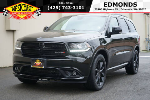 2017 Dodge Durango for sale at West Coast AutoWorks -Edmonds in Edmonds WA