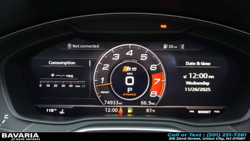 2018 Audi S5 Sportback 3.0T quattro Premium Plus