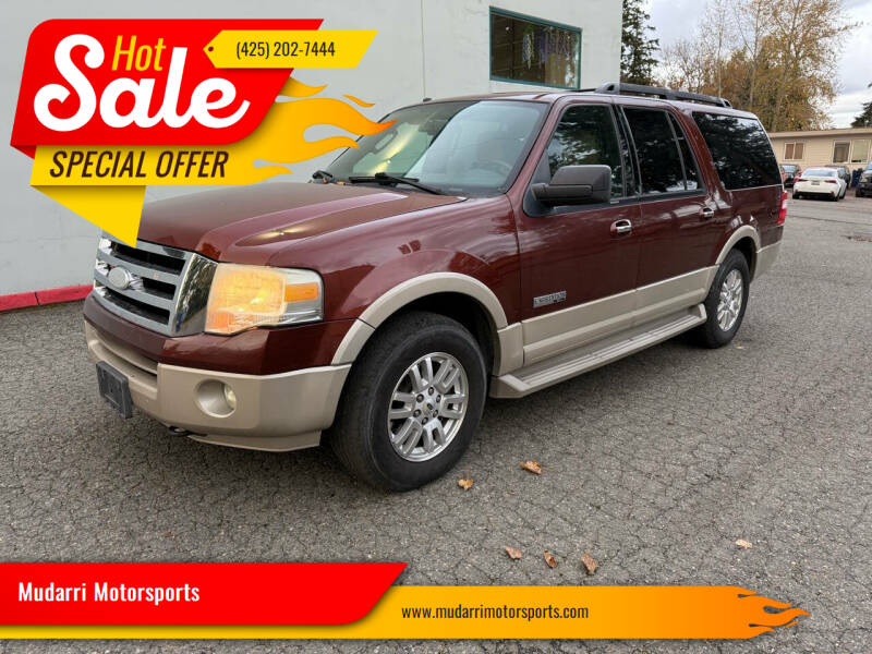 2007 Ford Expedition EL for sale at Mudarri Motorsports in Kirkland WA