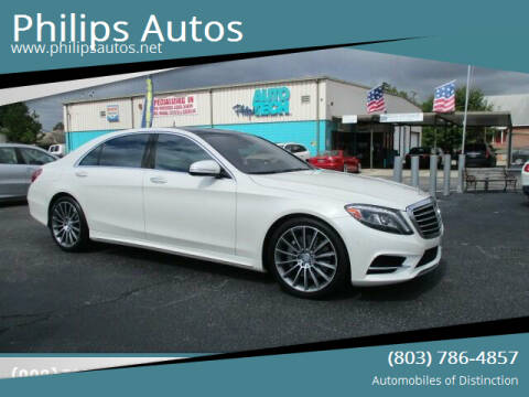 2015 Mercedes-Benz S-Class for sale at Philips Autos in Columbia SC