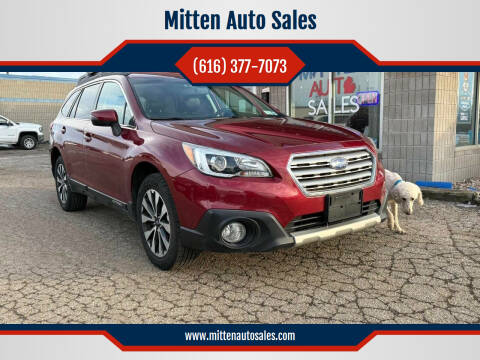 2016 Subaru Outback for sale at Mitten Auto Sales in Holland MI